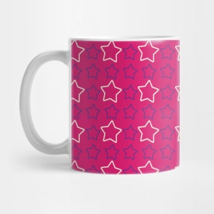 Stars Repeated Pattern 036#001 Mug